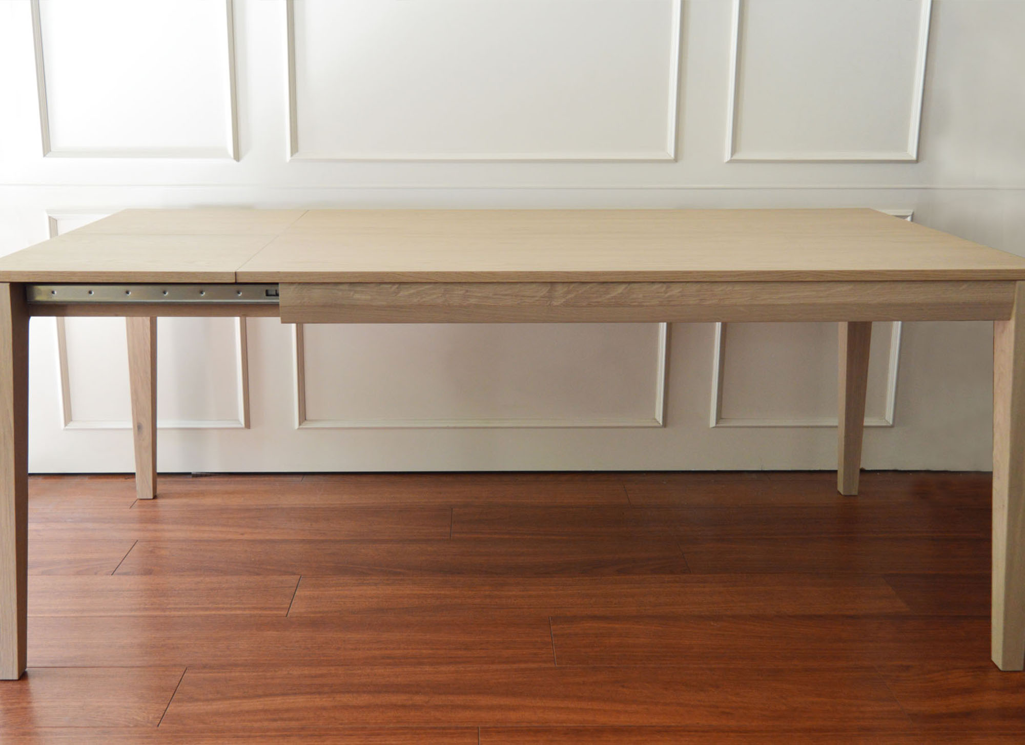 Mesa rectangular de roble extensible - a medida - Arin y Embil