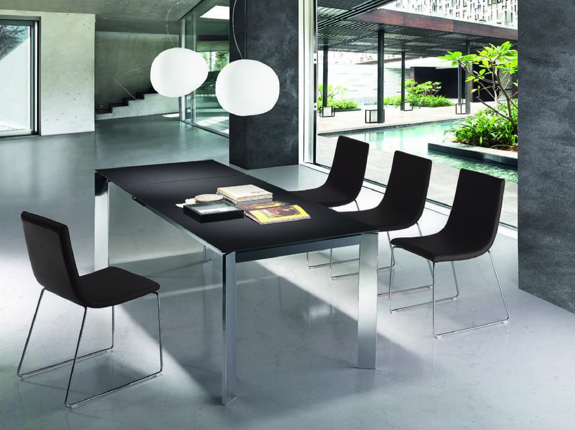 Mesa porcelánica para comedor a medida - Arin y Embil