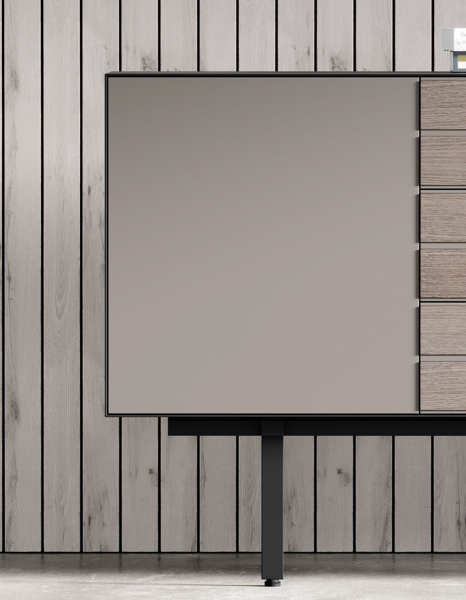 Consola para salón o recibidor de madera lacada - Arin y Embil