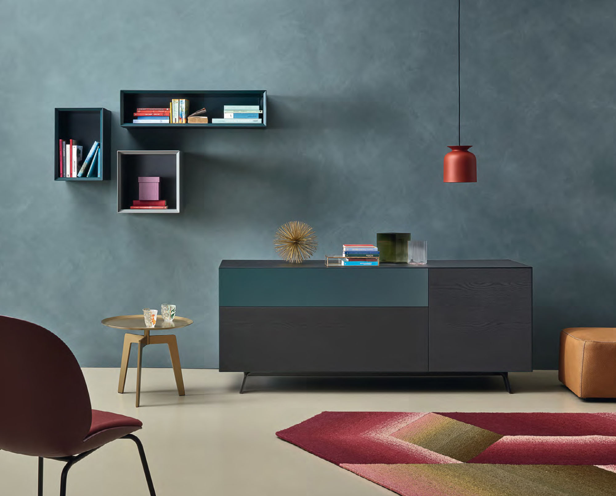 Consola para salón o recibidor de madera lacada - Arin y Embil