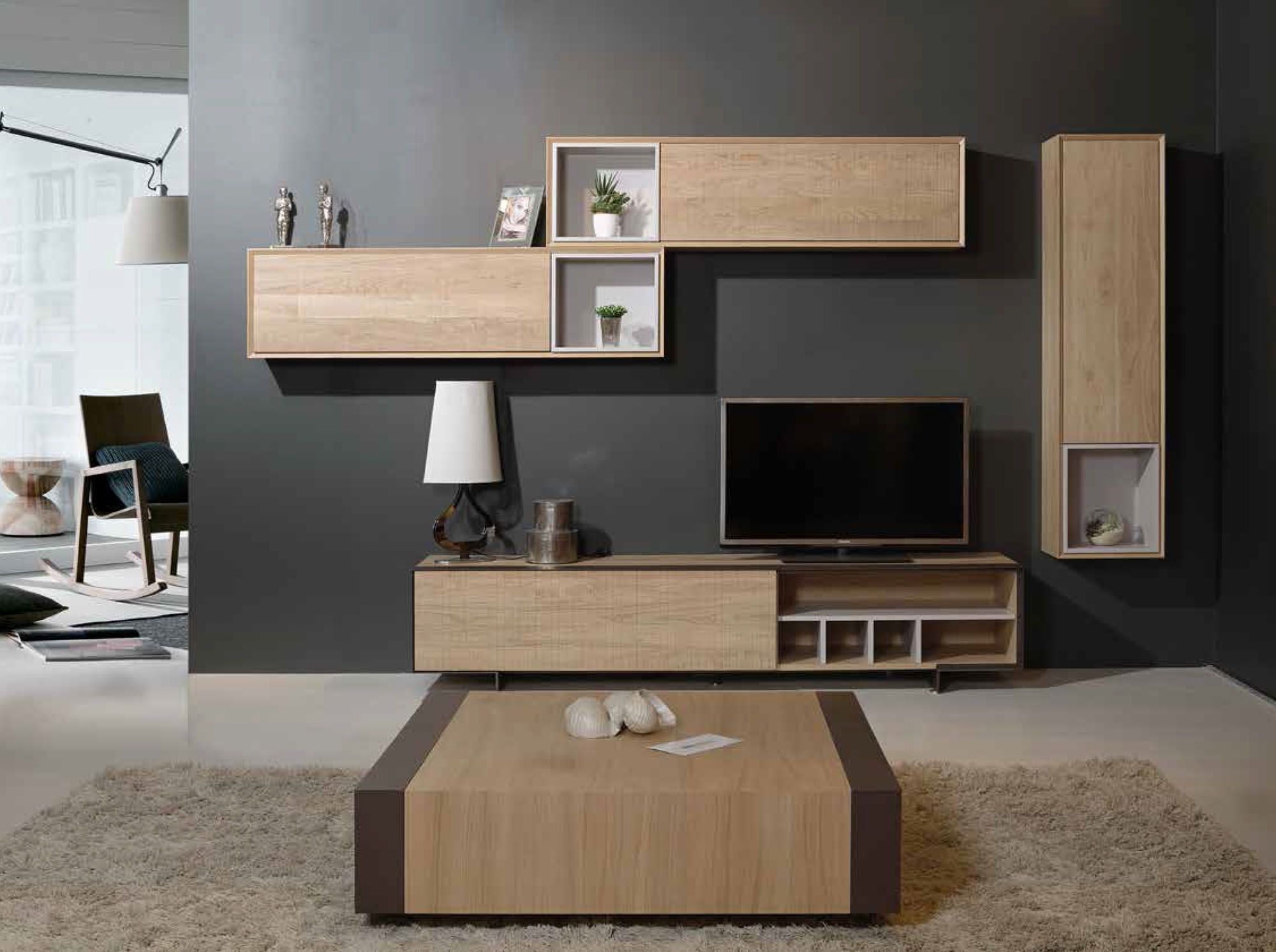 Composición de roble macizo - Arin y Embil : Arin y Embil