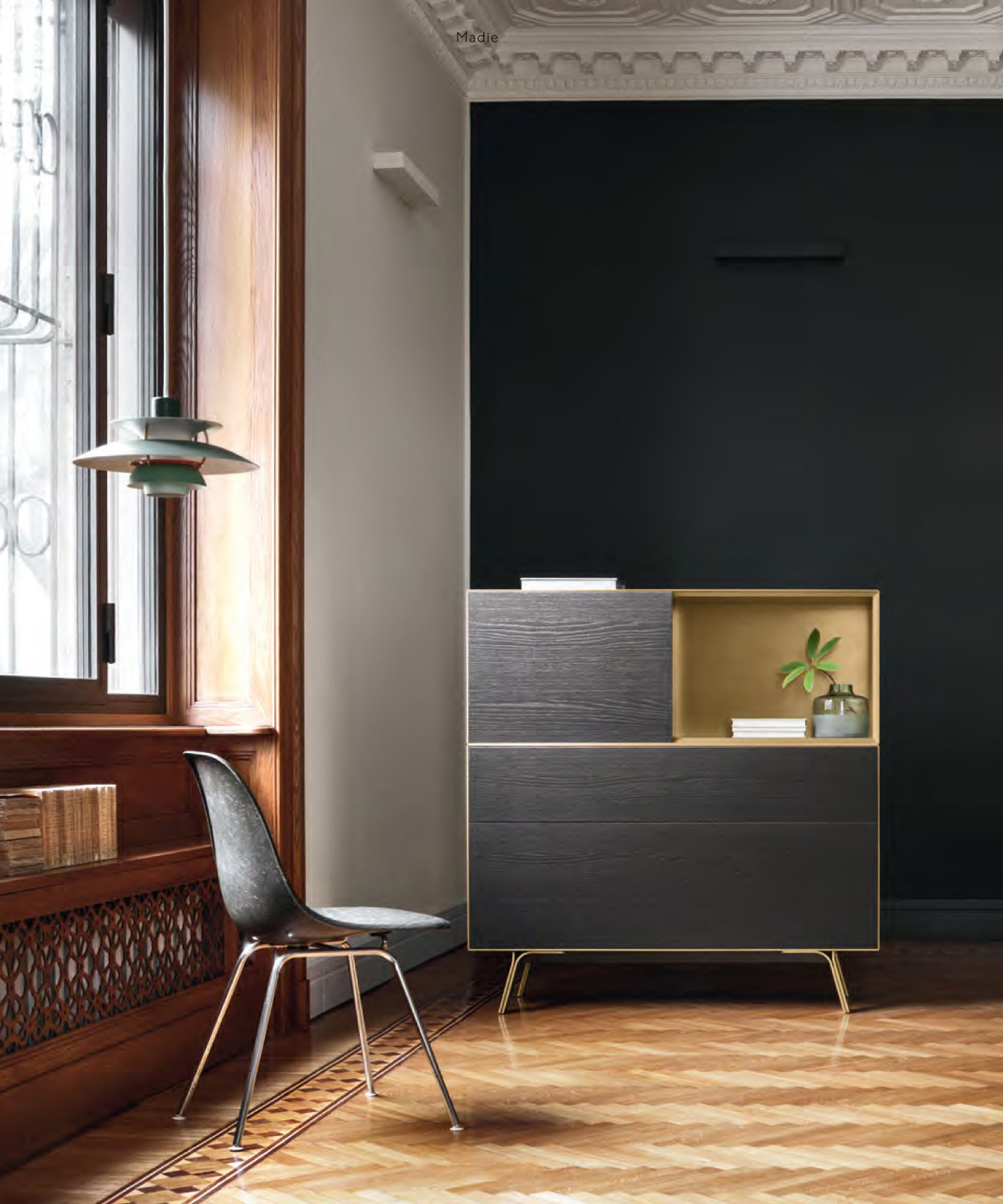 Aparador y consola para salón de madera maciza - Arin y Embil