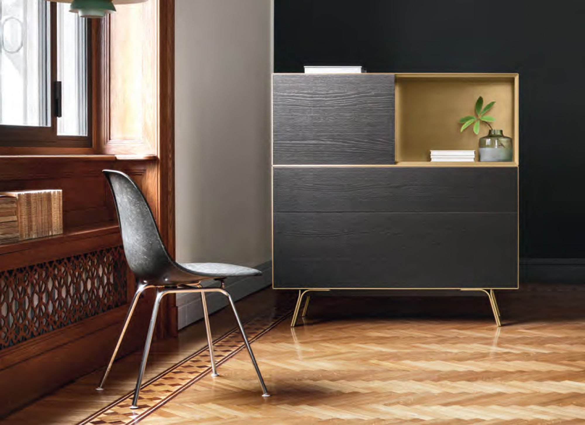 aparador de salón en madera - Arin y Embil