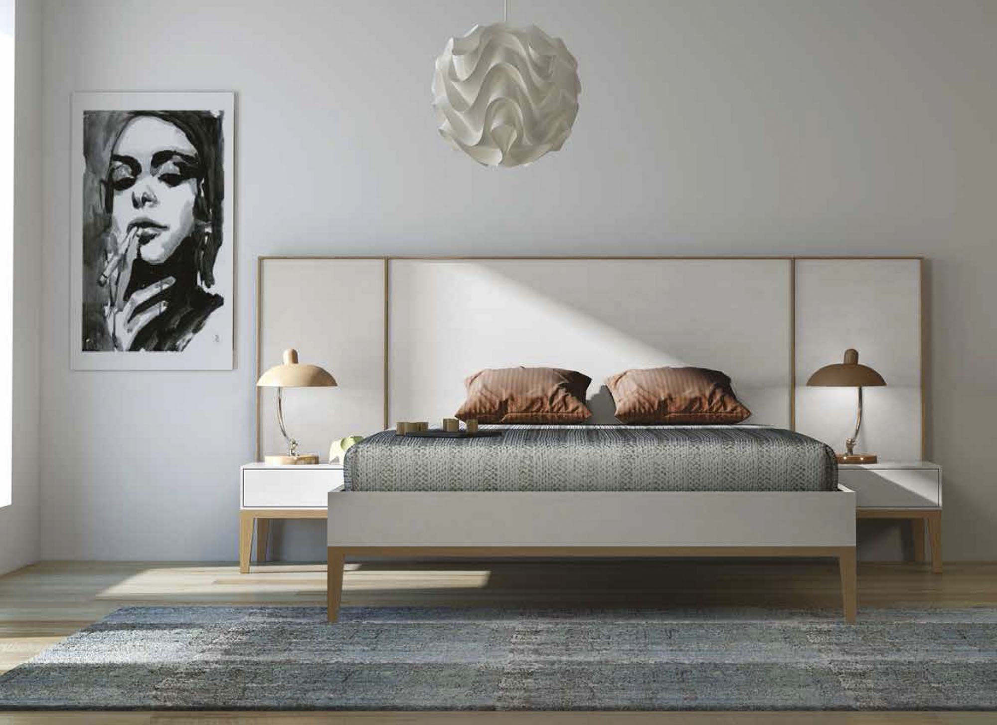 Conjunto de muebles para dormitorio de diseño - Arin y Embil